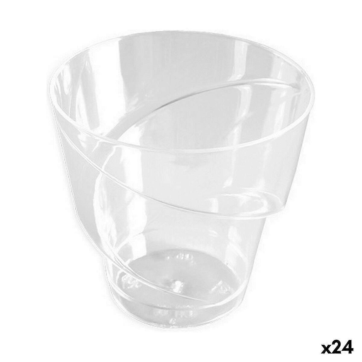 Set wiederverwendbare Schalen Algon Spiral 10 Stück 7 x 7 cm (24 Stück)