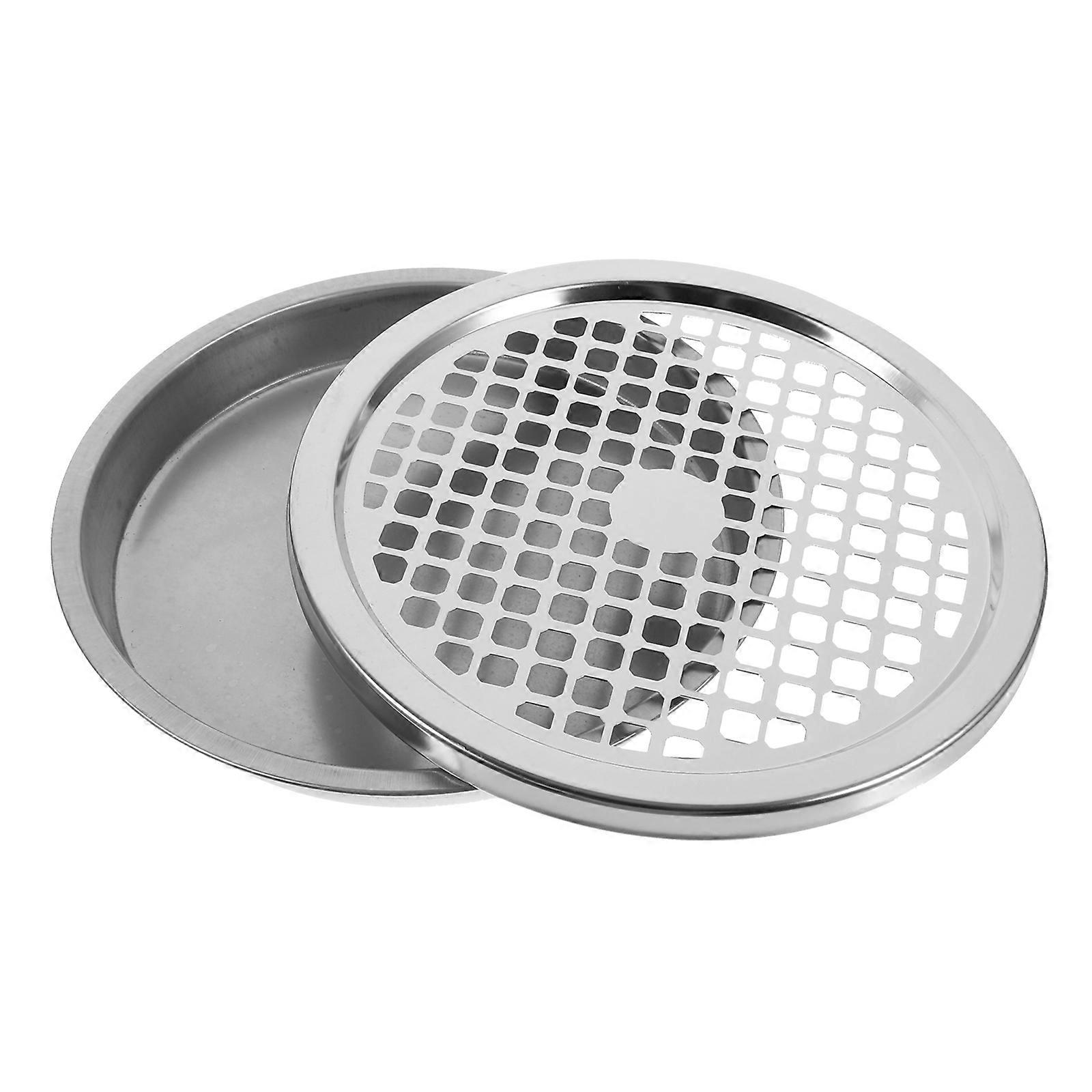 Stainless Steel Trash Can Ashtray Lid for Hotel Use 3Sets