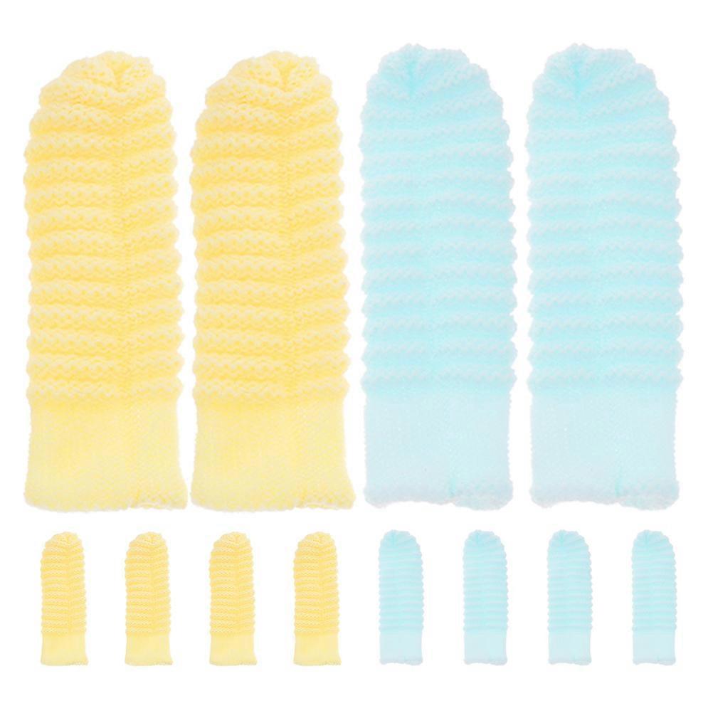 Finger Toothbrush for Dogs Providing Cleaning 48Pcs Multi