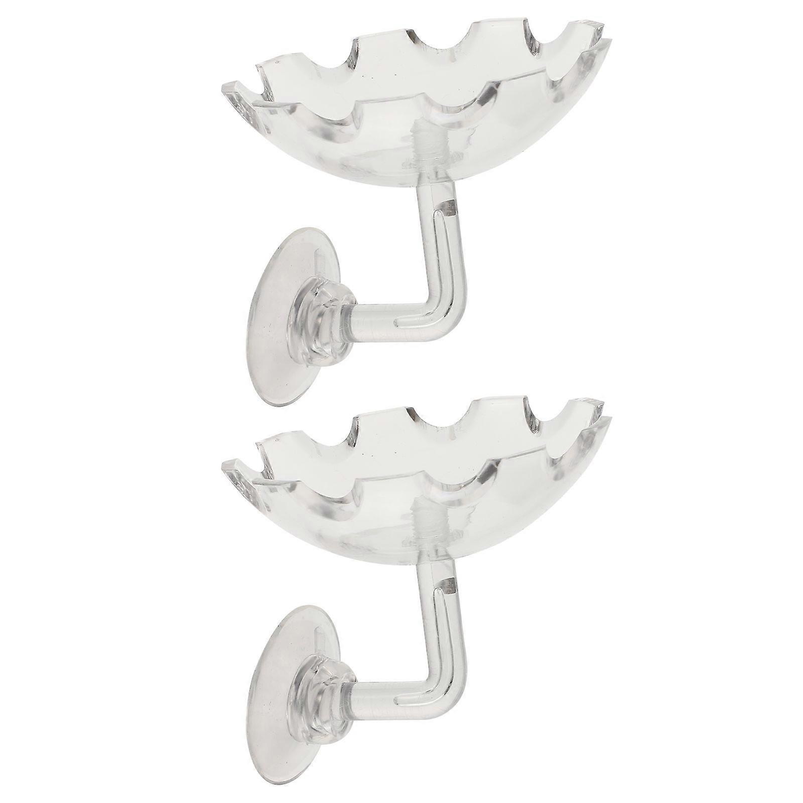 Shrimp Feeder 6 Pcs Round Shape For Fish Tank Decoration Aquarium Accessories Smooth Surface For Easy Cleaning