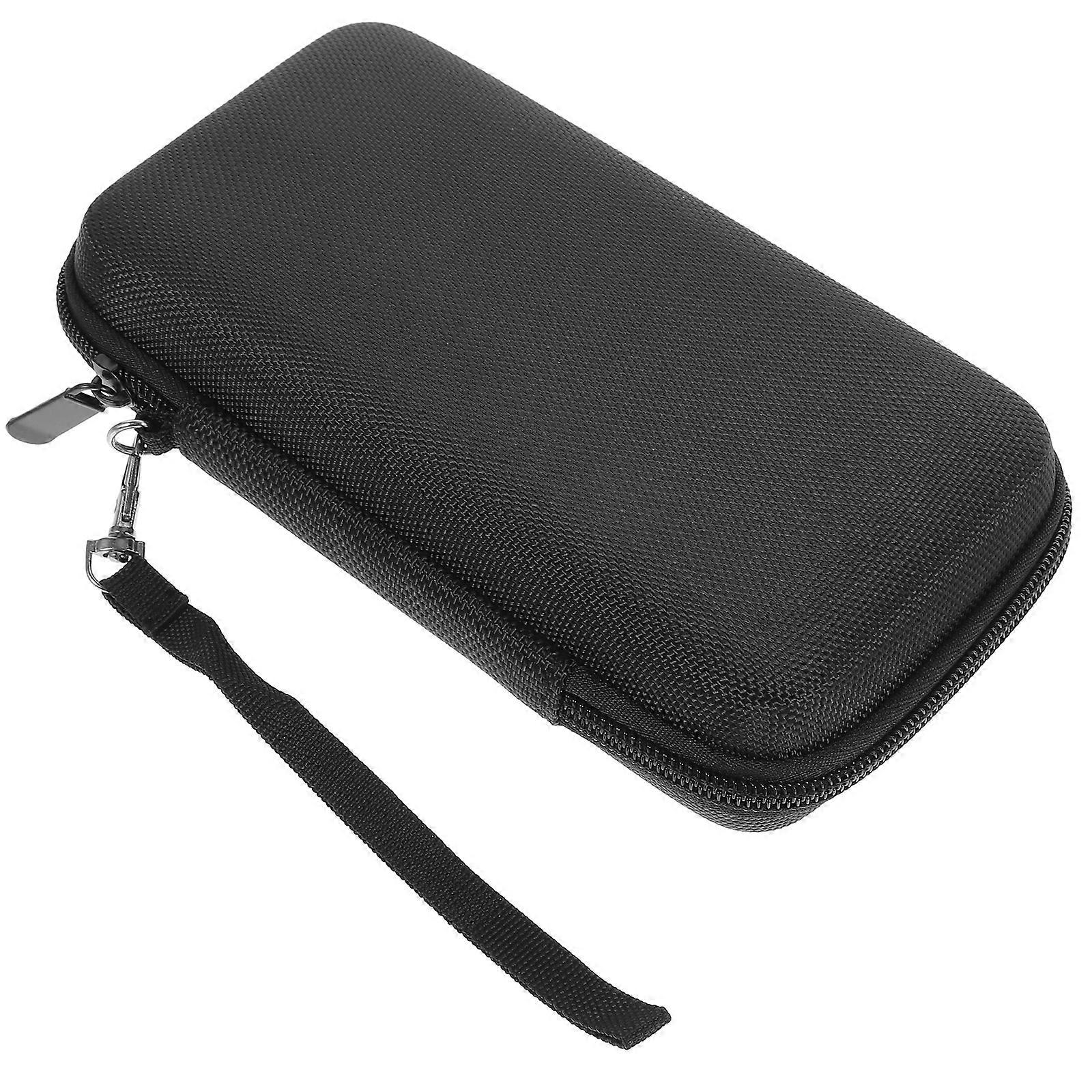 Wireless Microphone Case for Carrier Bag Storage Use 2Pcs Black