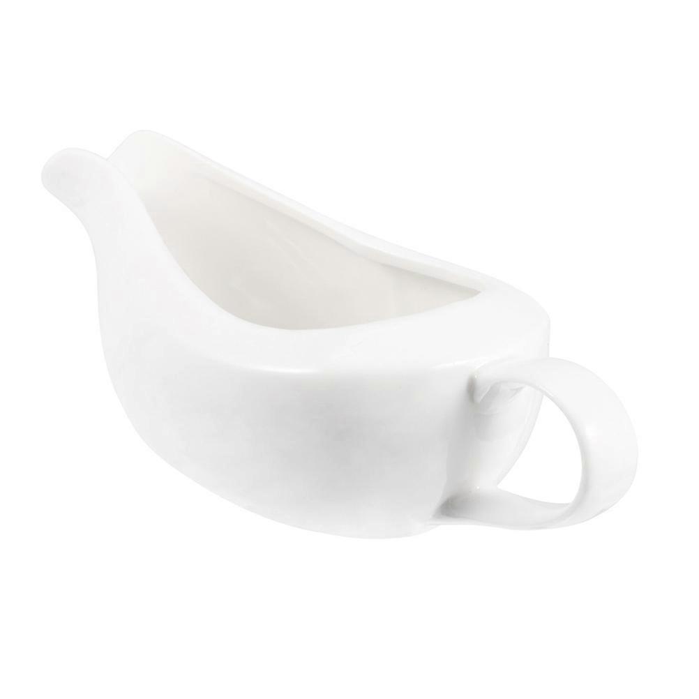 Ceramic Syrup Dispenser Milk Jug for Home Use White Material Suitable for Coffee 1Pack