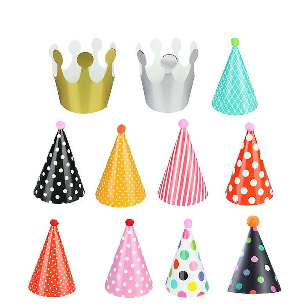 Cake Birthday Party Hats 22Pcs Cone Party Hats for Pets