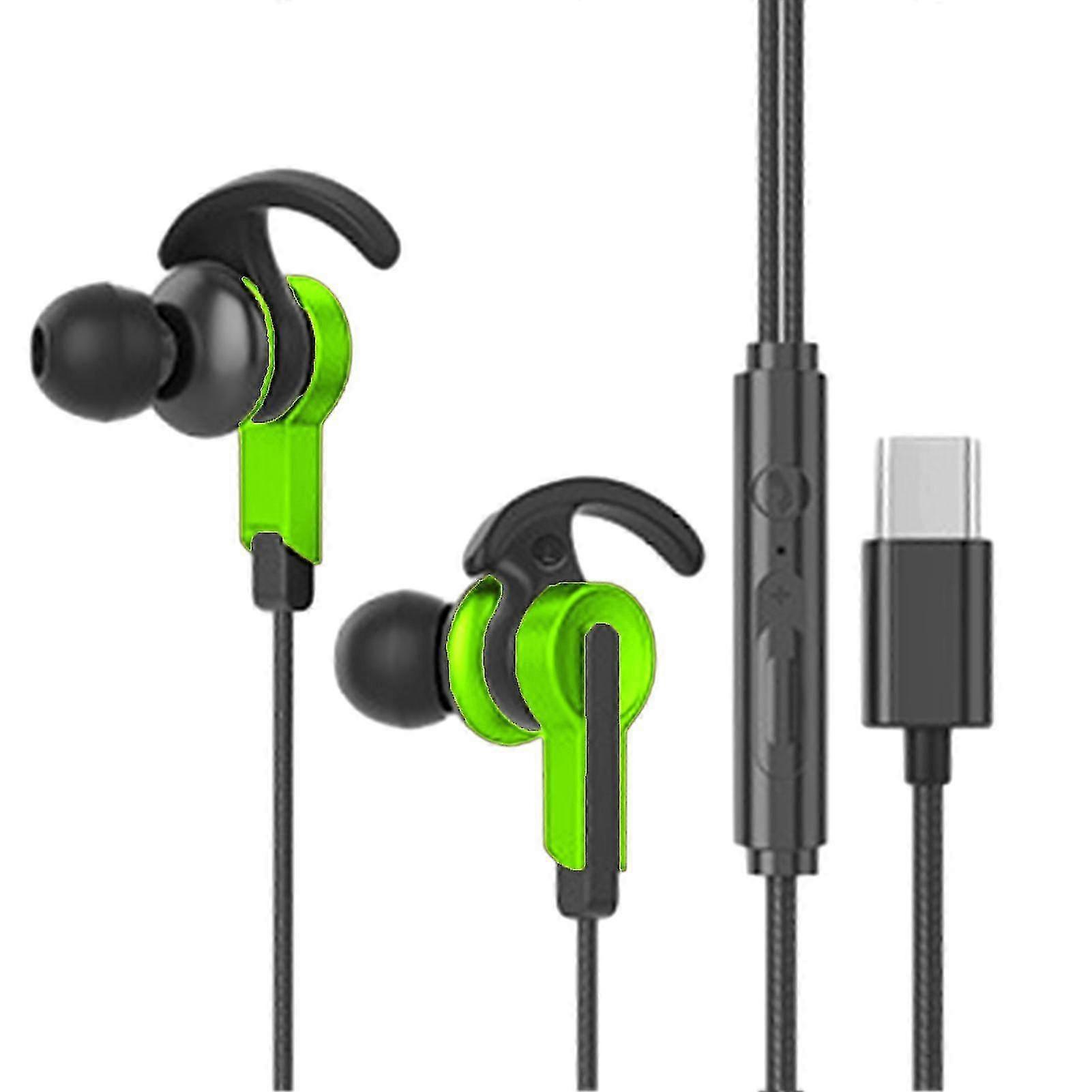Wired Earphones Dynamic Sound Wired Headset Noise-canceling In-ear Headphone for Mobile Phone Computer