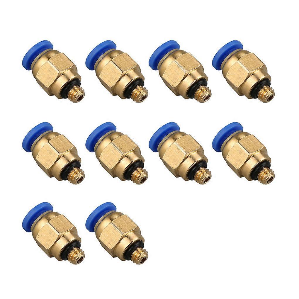 10 Pieces Home Portable Threaded Interface Pneumatic Hose Connector Reusable Fast Release Connectors Hardware