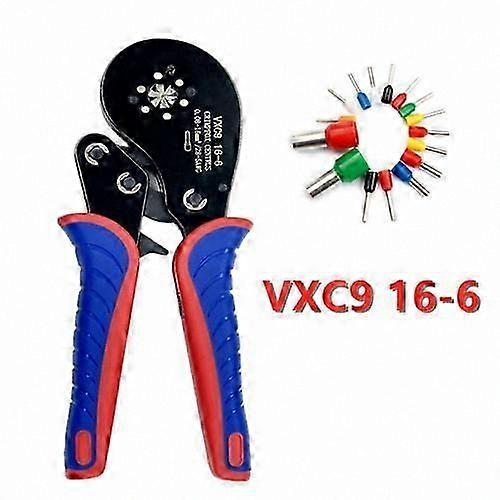 Hexagonal Ferrule Crimping Tool for 0.5-16mm Wire Terminals