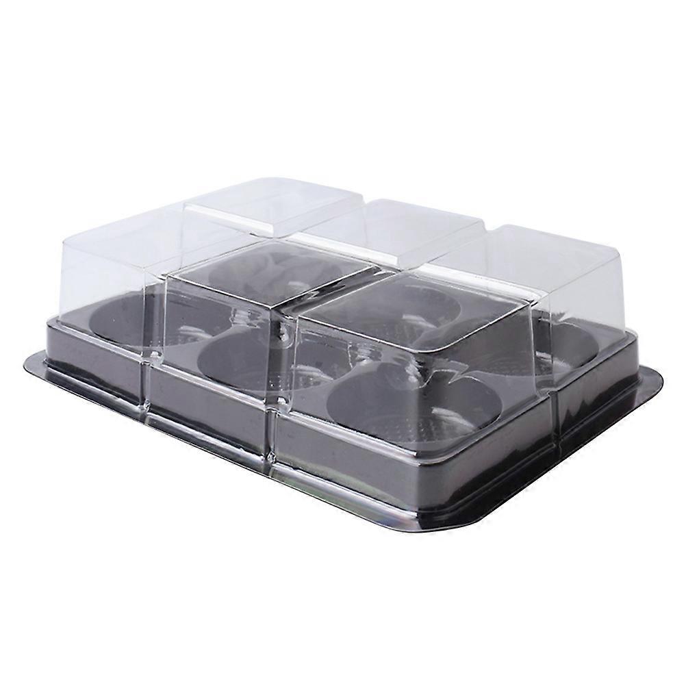 Mochi Containers 50Pcs Multi Color Food Packaging Box For Baby Baptism Events With Plastic Material