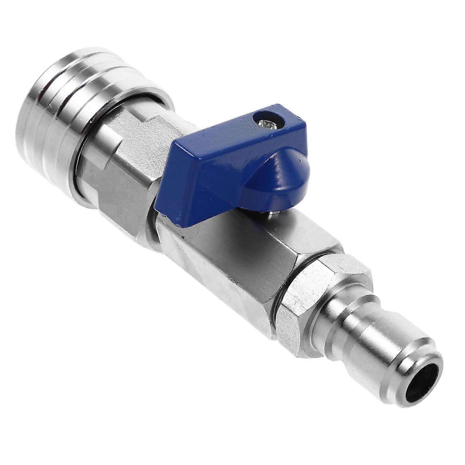 Ball Valve Pressure Washer Practical Valve for Water Tank 2Pcs