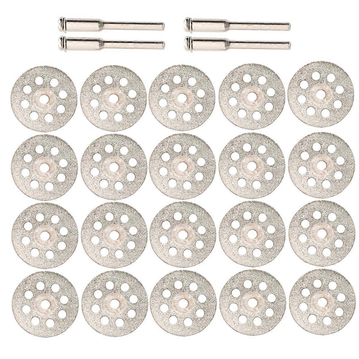 Sharpening Replacement Grinding Disc Porcelain Cutting 2.20x2.20x0.10cm 20Pcs