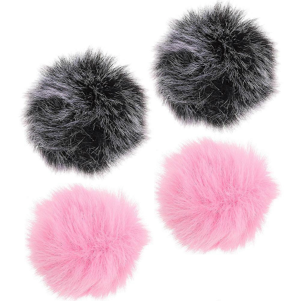 Microphone Cover Artificial Sleeve for Wind Protection 20Pcs Assorted Color