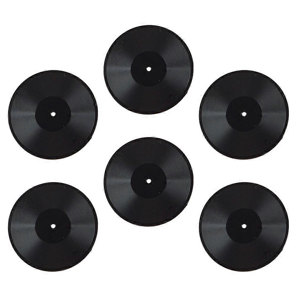 Miniature Record Doll House Vinyl Record Model for Decoration 12Pcs Set