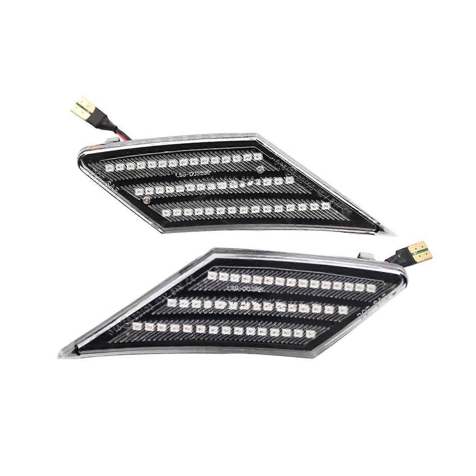 Car Turn Indicator For Toyota FT86 GT86 2012-2020 2Pcs LED Dynamic Blinker Side Marker Signal Light Repeater Crystal