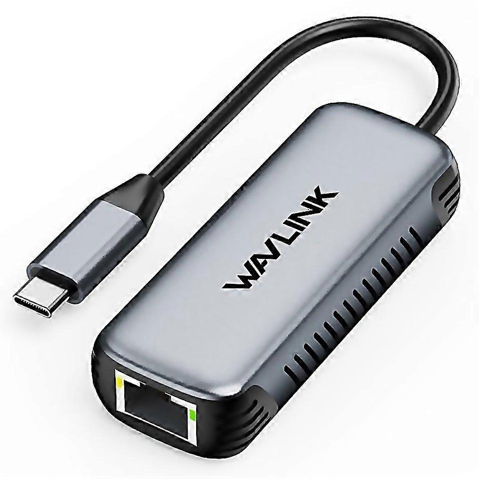 For Wavlink Nwu340g 5gbps Wired Network Converter Usbc To Rj45 Gigabit Ethernet Adapter