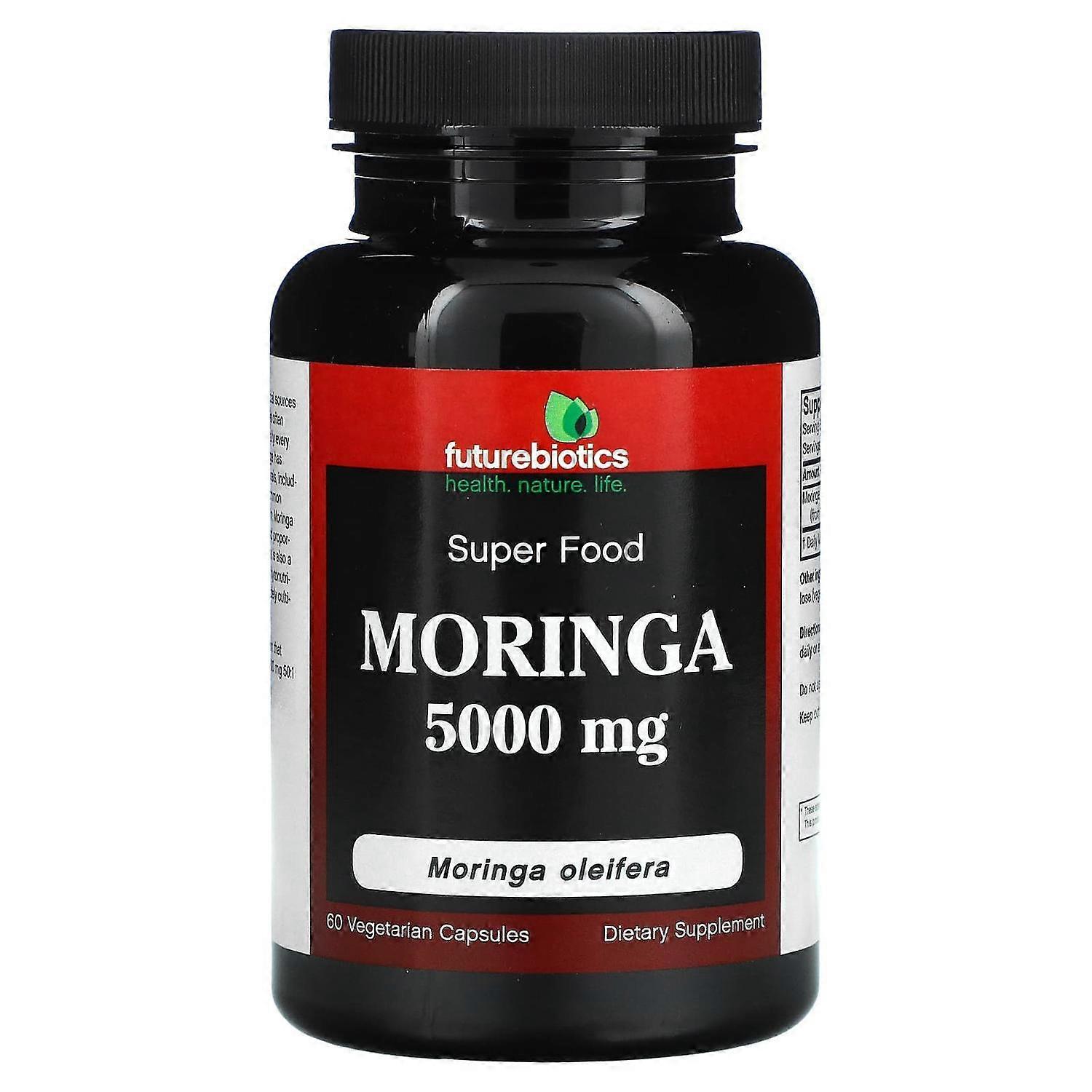 FutureBiotics, Moringa, 5,000 mg, 60 Vegetarian Capsules