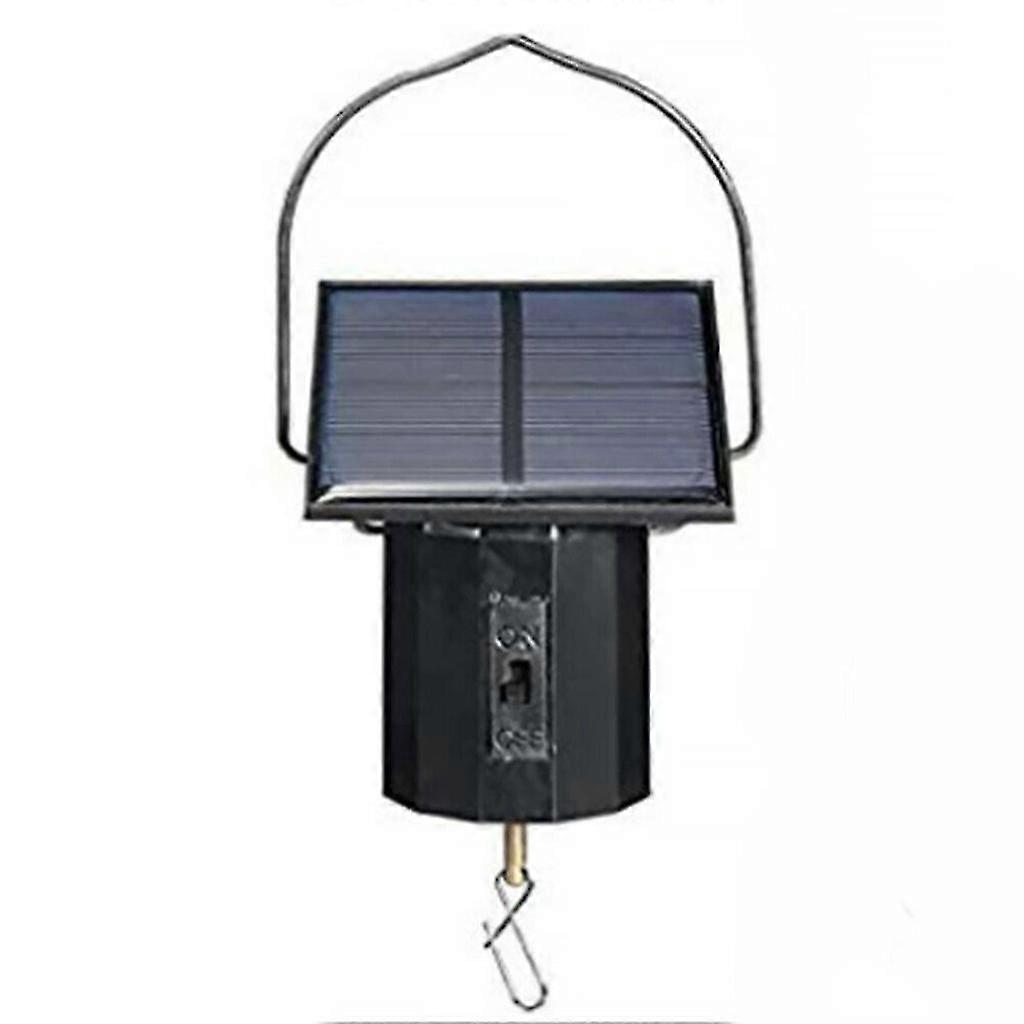 Motor Solar Powered Wind Spinner Hanging Metal Large Electric Tool