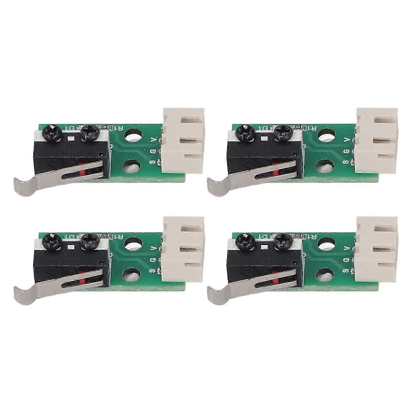 4PCS End Stop Limit Switch X Y Z Axes 3D Printer Mechanical Limit Switch Module for Mega I3