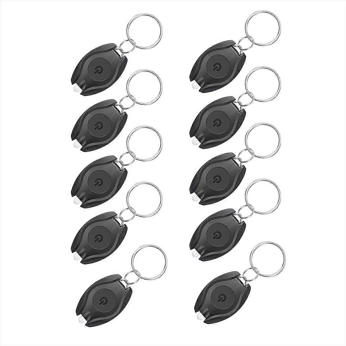 Mini LED Keychain Light Ultra Bright Battery Powered Key Ring Torch