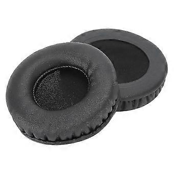 25-26 Black 75MM Universal Ear Cushions Replacement for Headphone Headset Foam Ear Pads