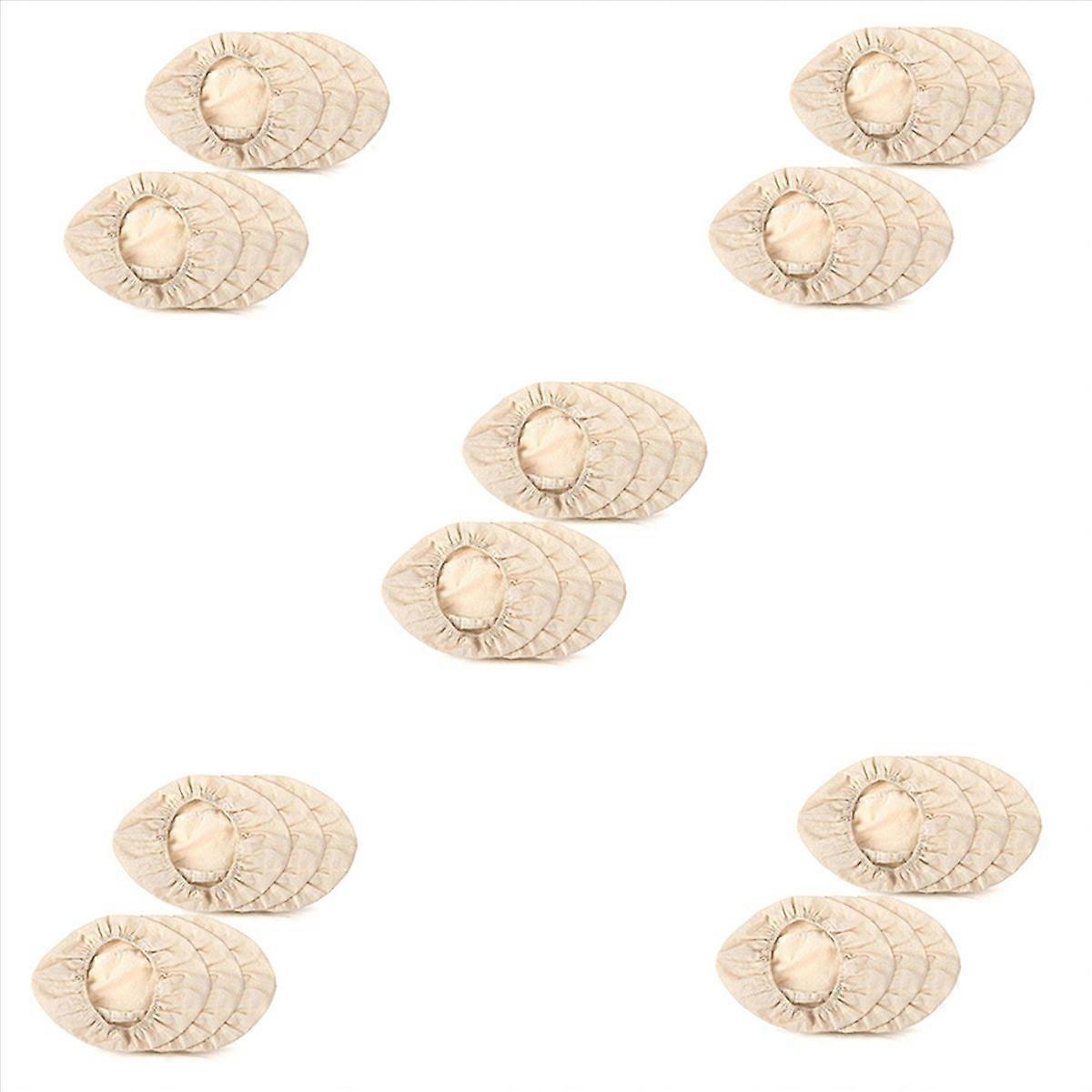 6 st form brödsäkringskorgskydd Naturlig rottingdukfoder