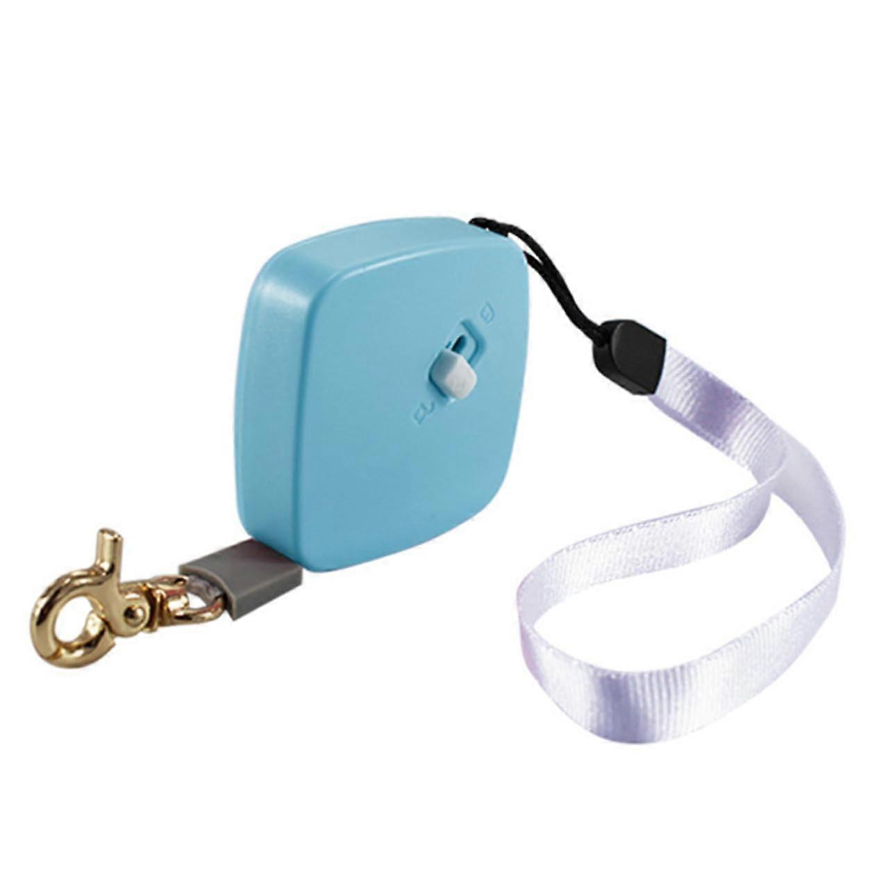 Retractable Small Dog Leash Mini Nylon Leash Ergonomic Wrist Strap TearResistant Design For Walking Jogging
