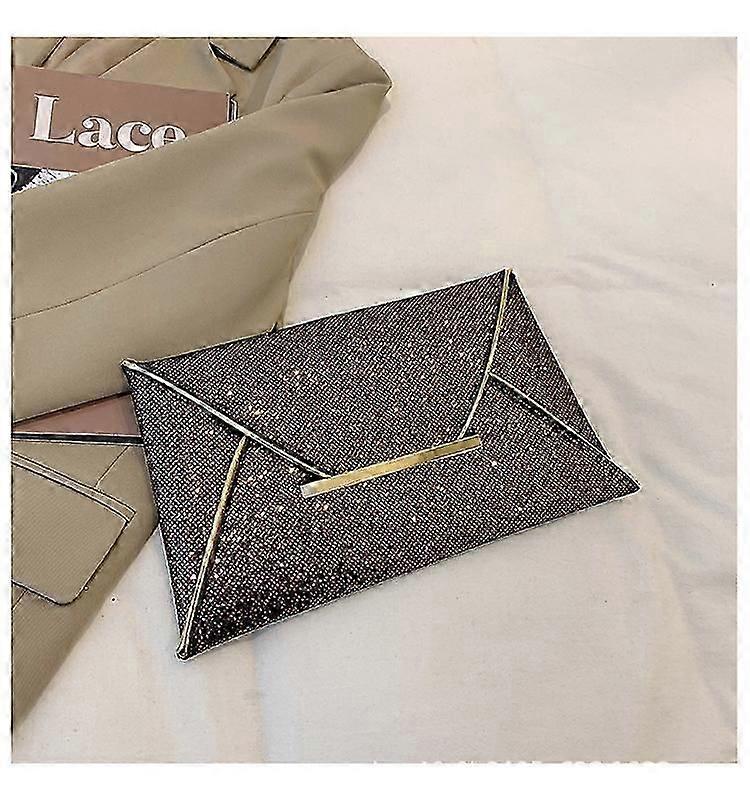 Clutch Bag Dames Diner Tas,brown,1 pack