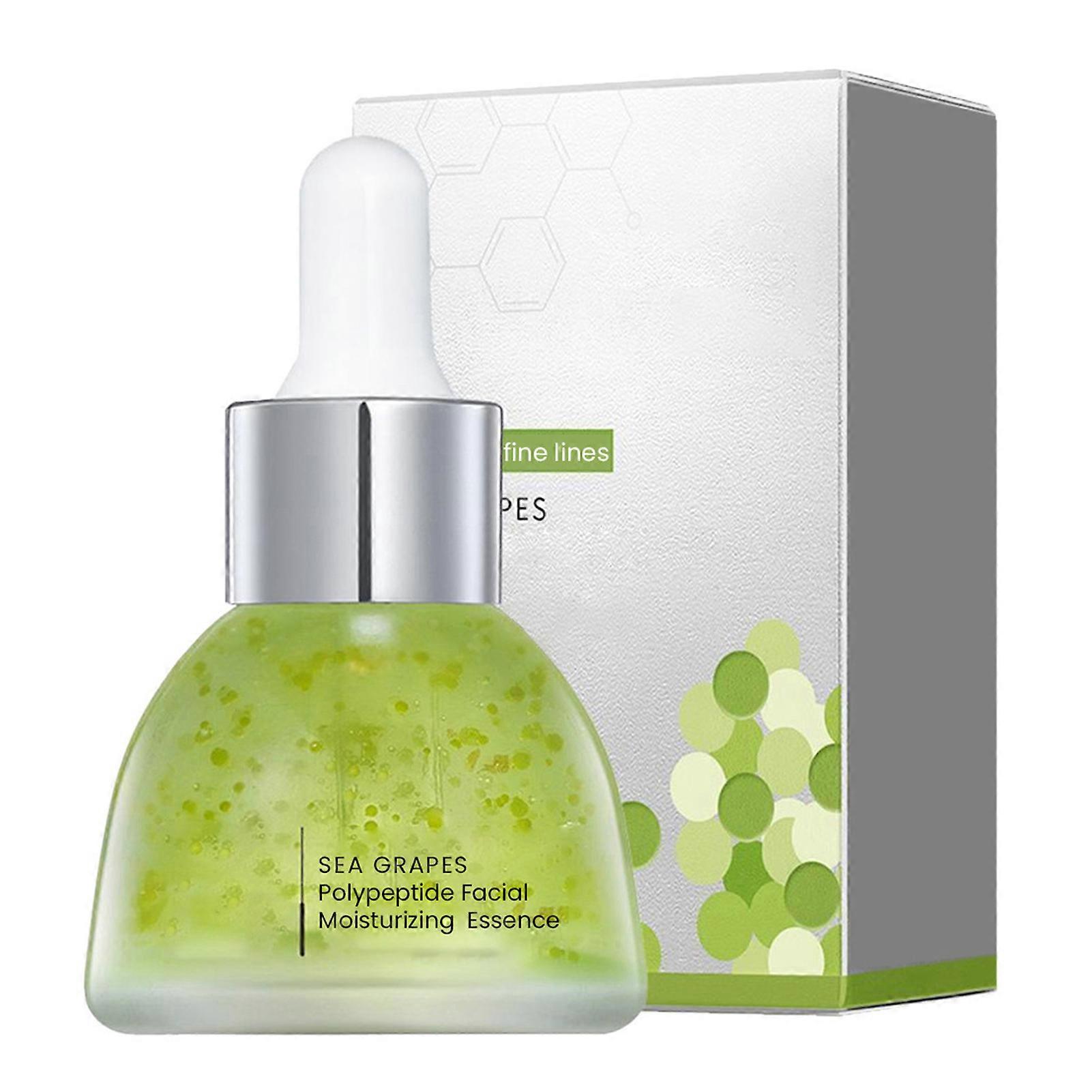 35ml Sea Grape Peptide Facial Essence with Collagen & Niacinamide, Pore Minimizer & Anti-Aging Serum, Fine Line Smoothing