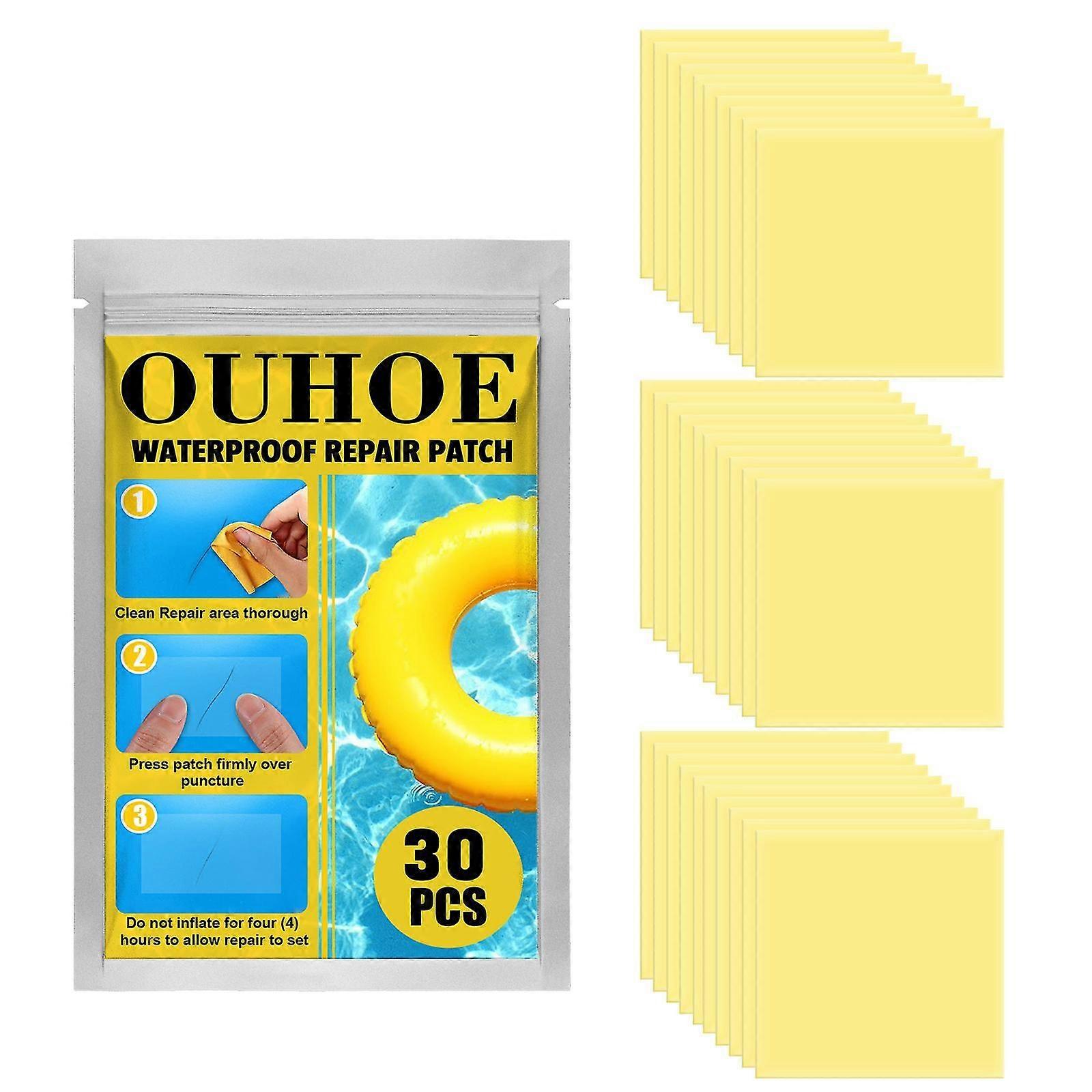Ouhoe inflável anel de natação reparação cola patch tenda capa de chuva impermeável r r