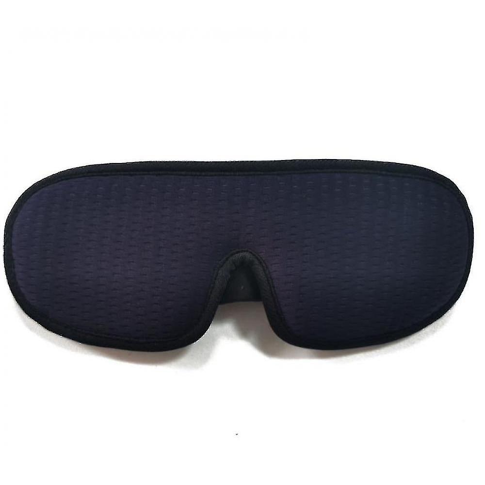 Eye Masks Eye Mask For Sleeping With Adjustable Strap Comfortable Soft Night Blindfold Black