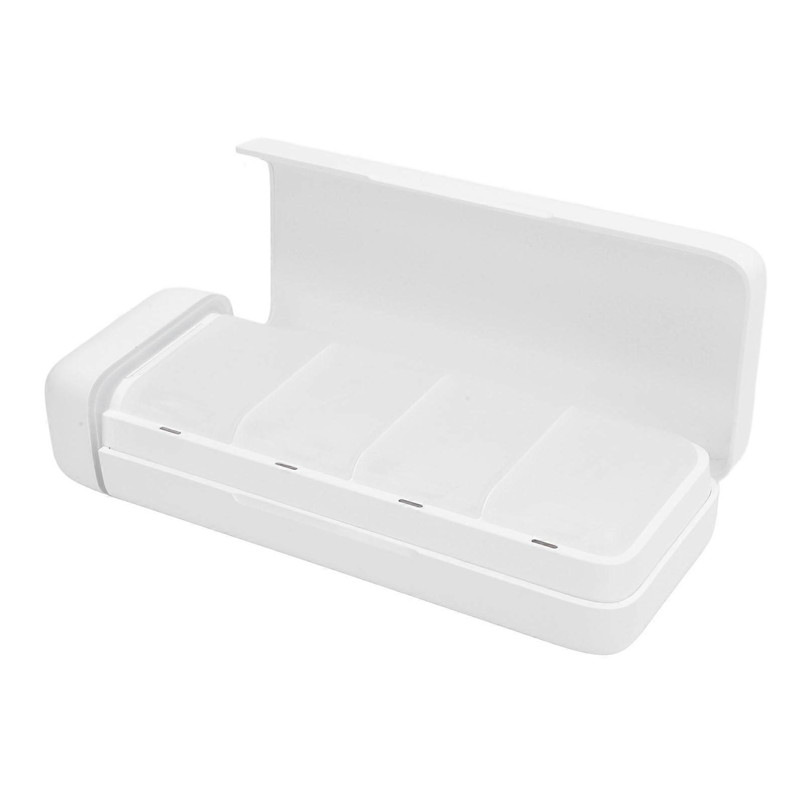 Smart Medication Box with Timer Intelligent Portable Electronic Medicine Organizer Alarm 