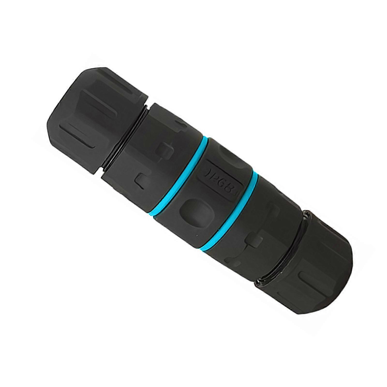 Severe Area RJ45 Coupler CAT6 Shielded IP68 Protected Port For External Ethernet Applications Connector Adapter Multicolor