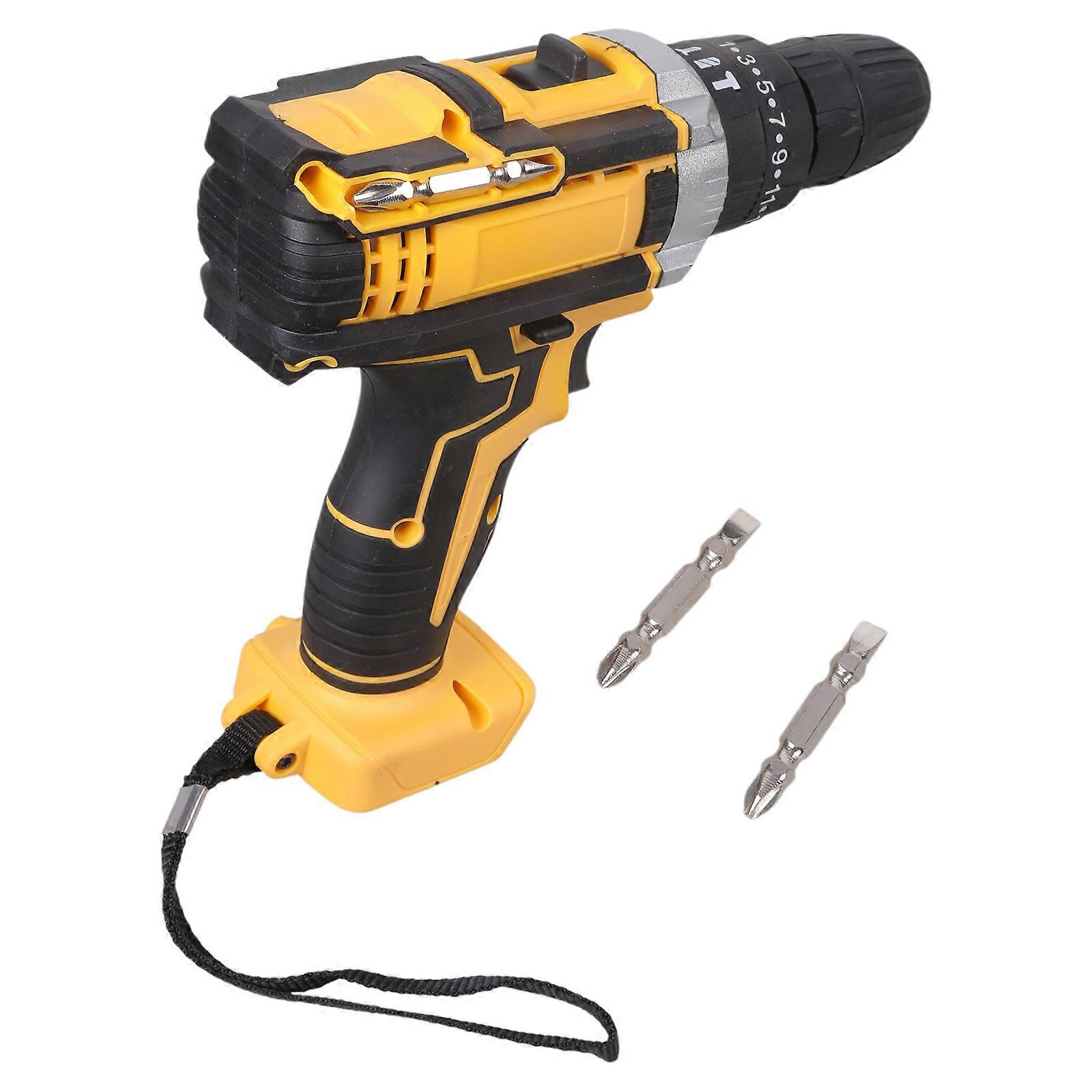 Brushless Electric Hammer Drill Rechargeable Cordless Rotatable Hammer Drilling Chiseling Lithium Battery Electric Hammer Multicolor