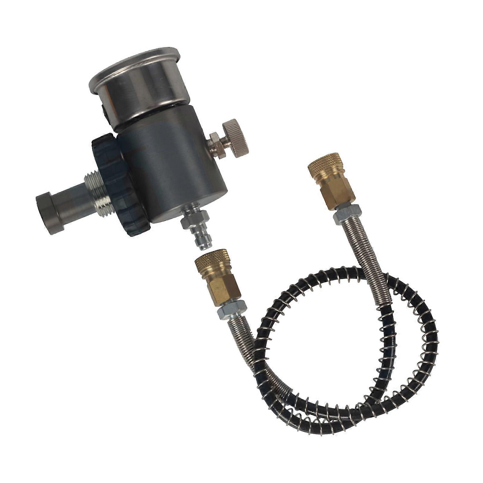 מתאמים ממיכלי אוויר גדולים למיכלי אוויר קטנים מתאמי מילוי צילינדר 5/8 אינץ' שסתומי טעינה למיכלי אוויר בלחץ גבוה ססגוניים