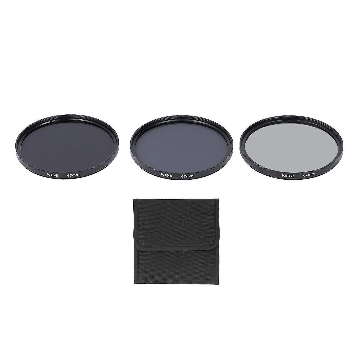 ND Filters Set HD Multi Layer Coating Anti Overexposure Anti Scattered Light Anti Scratch ND2 ND4 ND