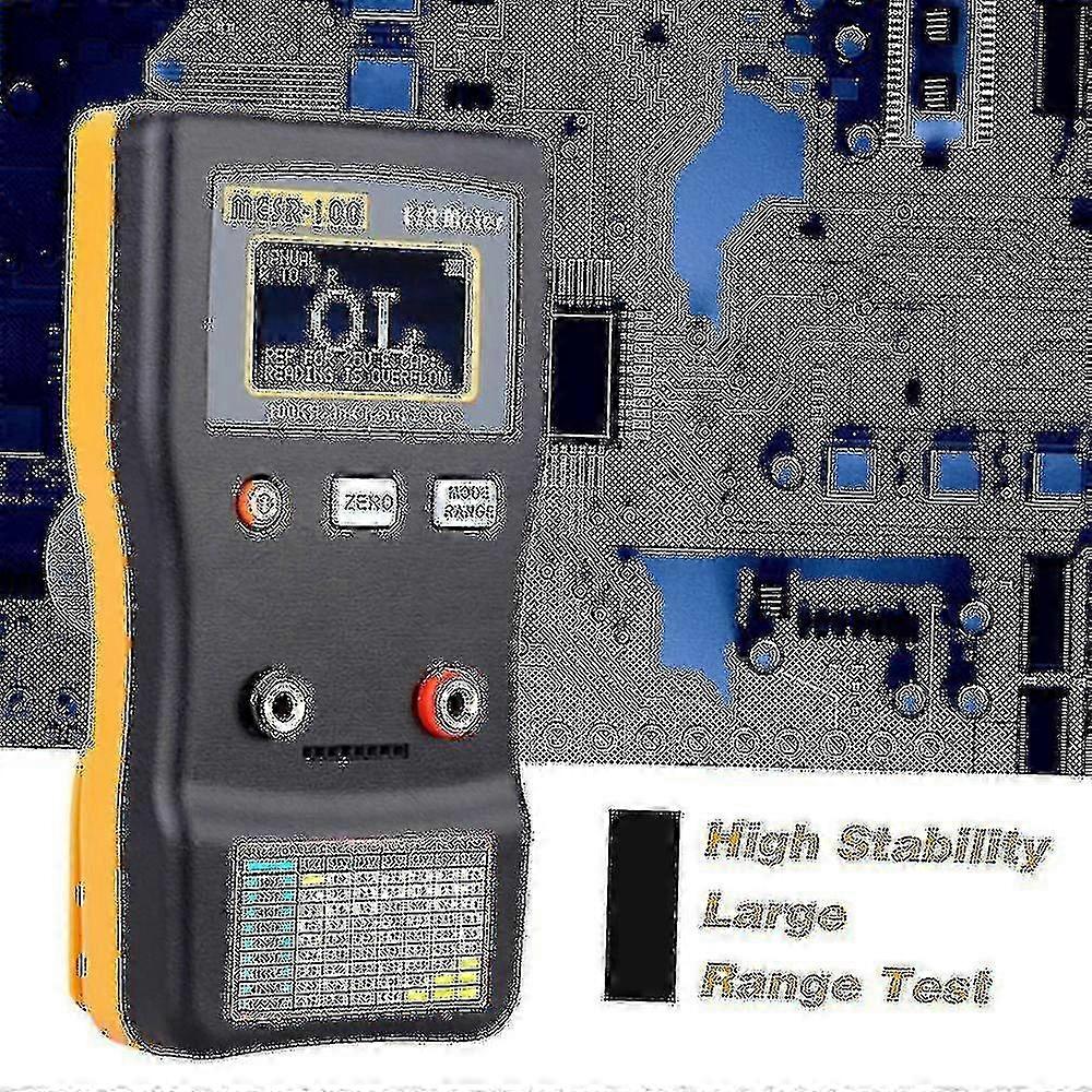 Mesr-100 Esr Capacitor Tester Ohm Meter: Professional Measuring Internal Resistance Of Capacitor, Capacitance, Circuit Tester, Capacitor Meter With Sm