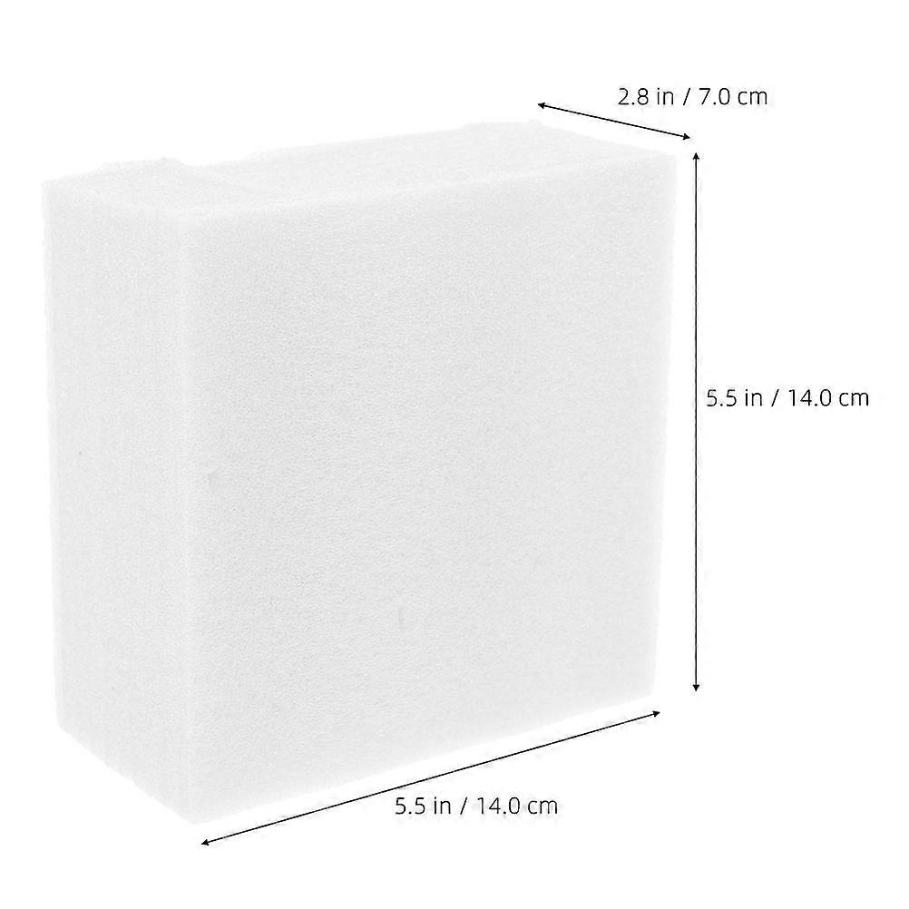 4Pcs Floral Foam Blocks for Flower Arrangement Base White Foam Bricks
