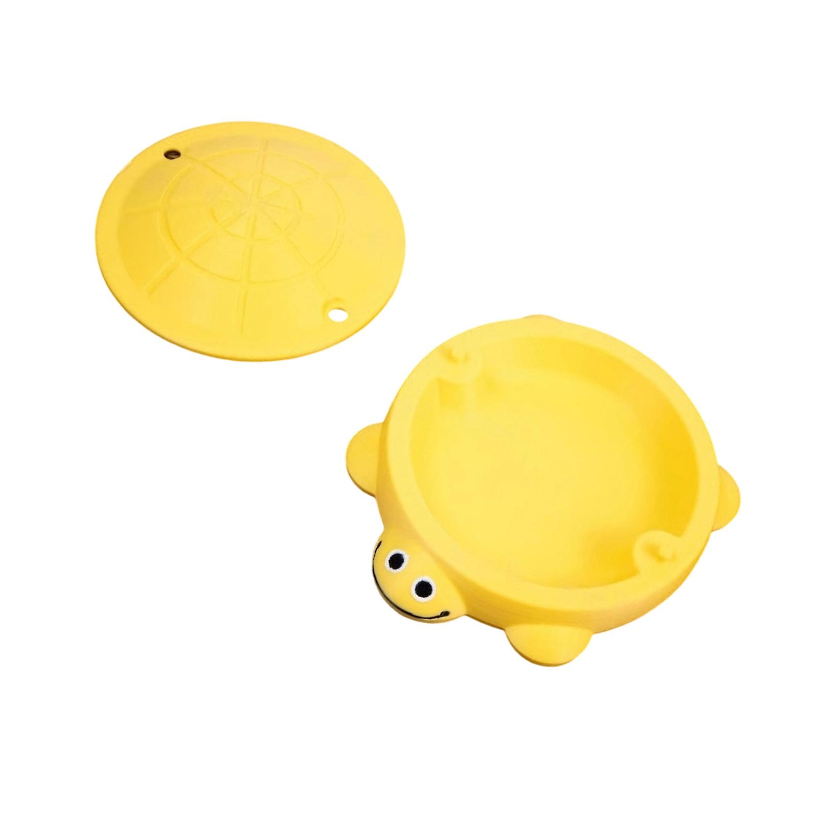 Handmade Turtles Sandbox Learning Toy With Biodegradable Materials Parent Child Bondings Activity Decoration  Yellow