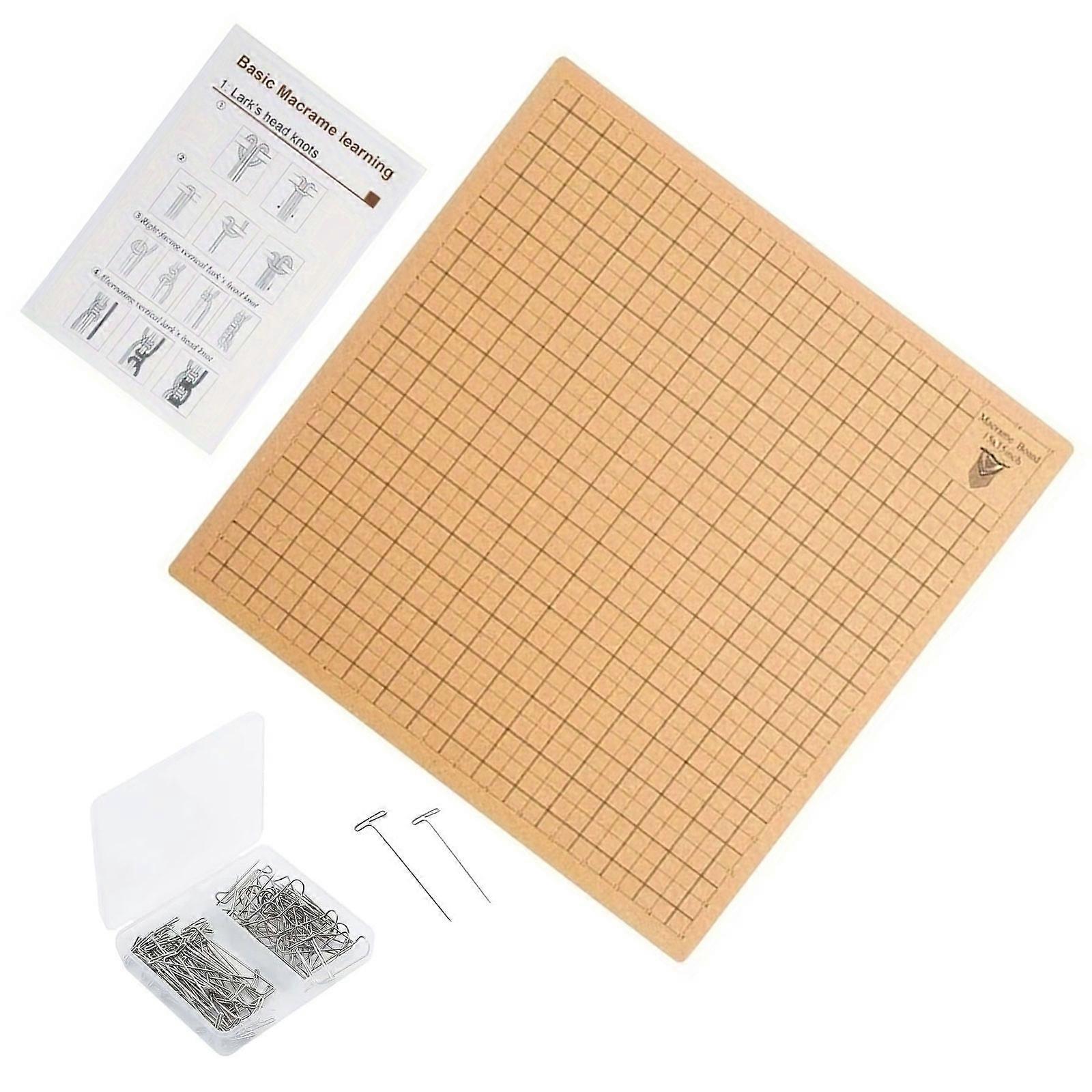 לוח עבור מחרוזת אמנות רשת דפוס מלאכה מחצלת קל לנשיאה לוח אריגה נייד צמה לוח הצמדה חבילה XL