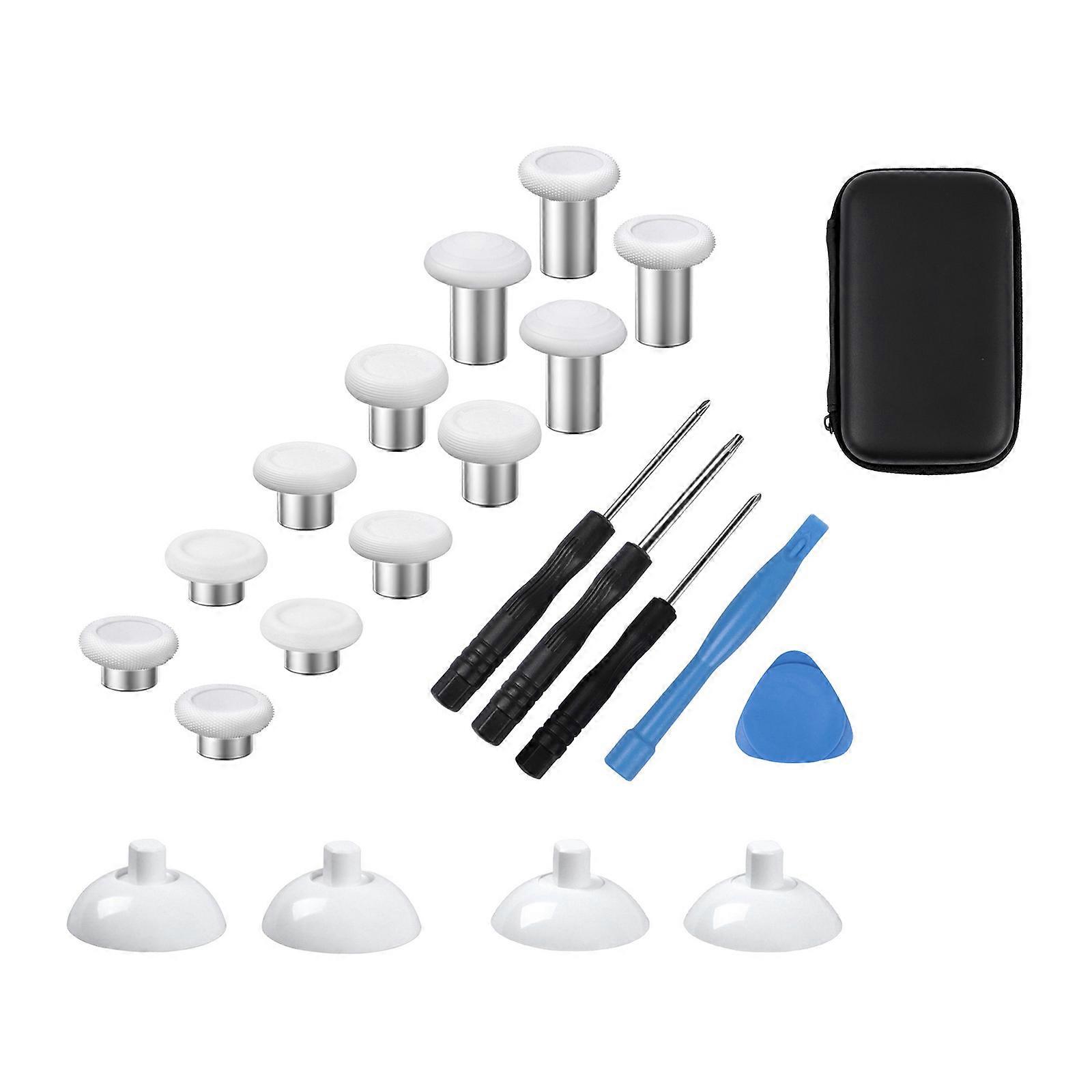 Thumbstick Grip Controller Ersatz Thumb Sticks Joystick Analog Universal Daumengriff Gaming Zubehör Weiß