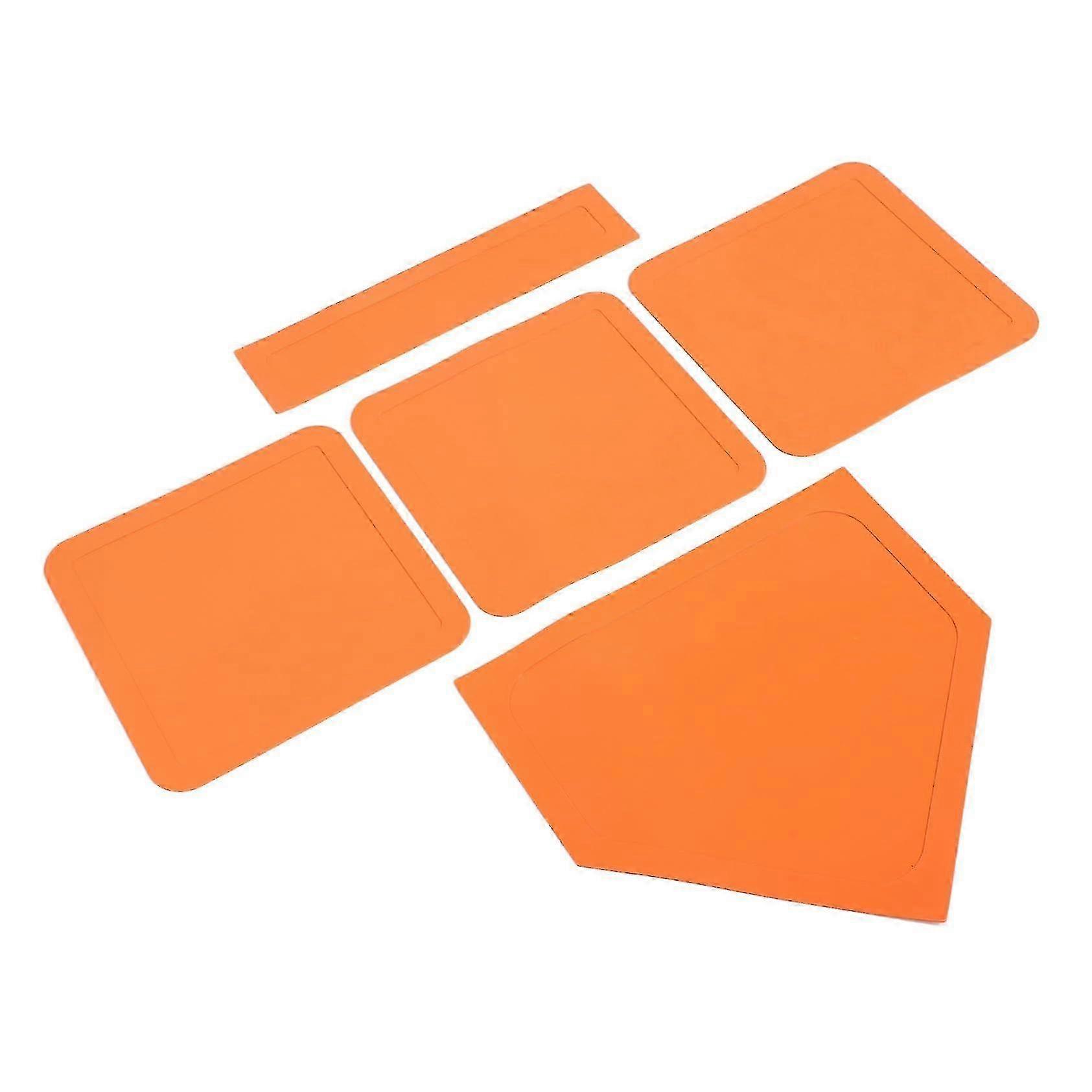Baseball Pitching Mat and Home Plate Set Sturdy Rubber Bases for Softball and Baseball Fields