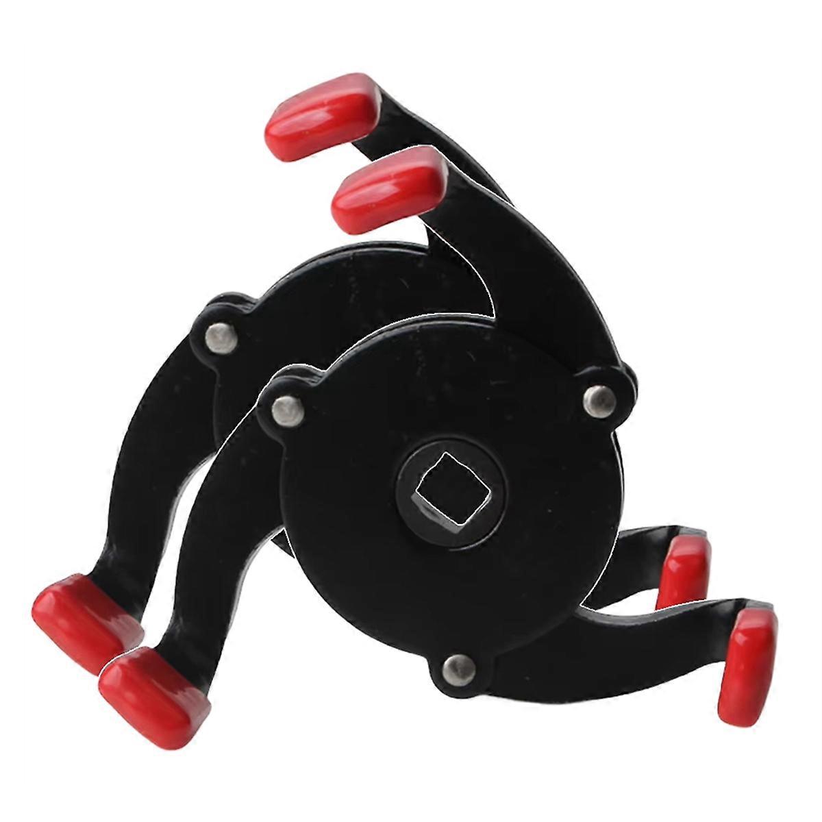 Universal Oil Filter Wrench Adjustable 3 Jaw Oil Filter Removal Tool Three-Jaw Filter Wrench for Car Removing Oil Filter