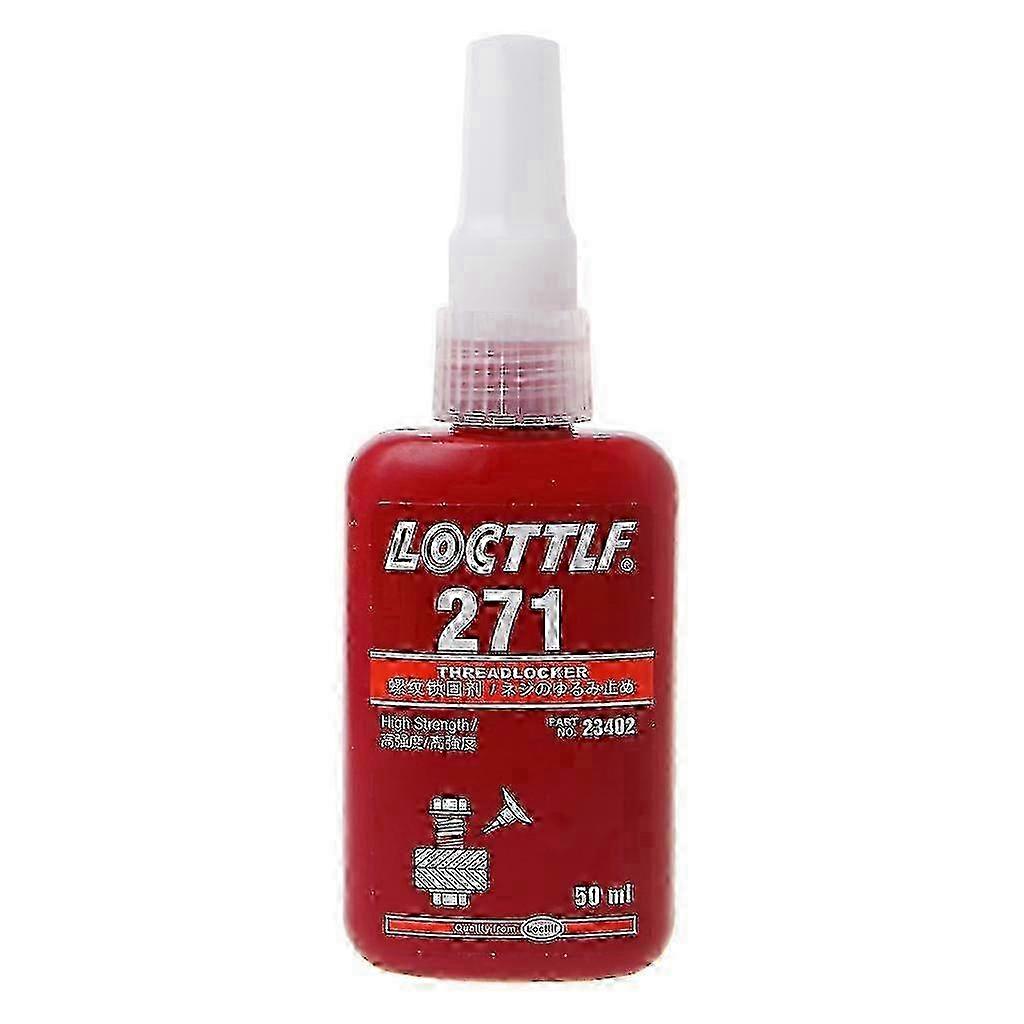 271 Thread Locker Adhesive Sealant Glue Locktite Prevent Oxidation Screw Use 50m-YoGo