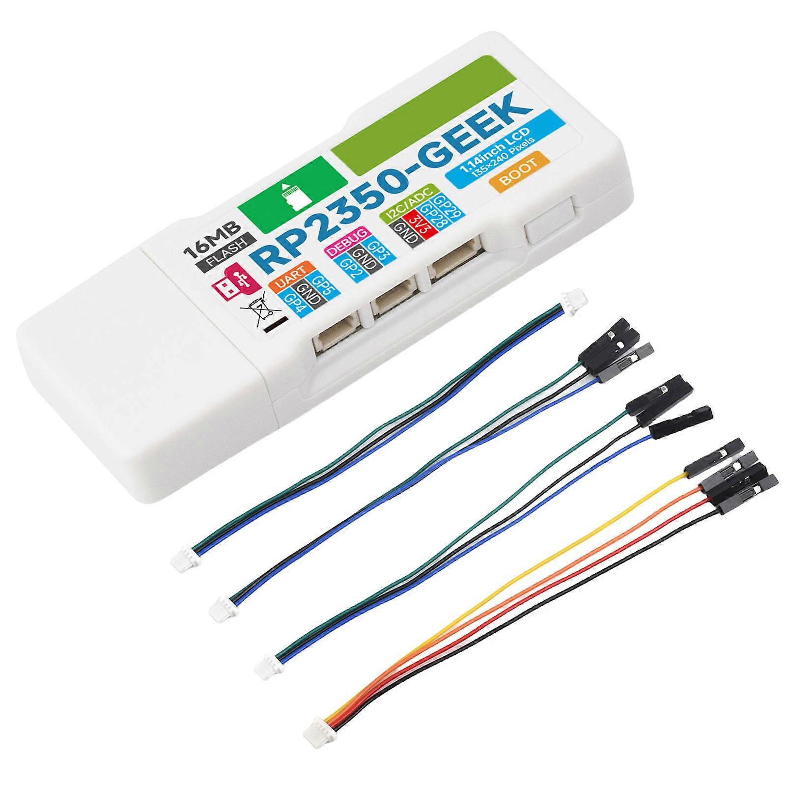 RP2350 Development Platform for Home Systems and Electronic Engineering Microcontroller Debugging Multicolor