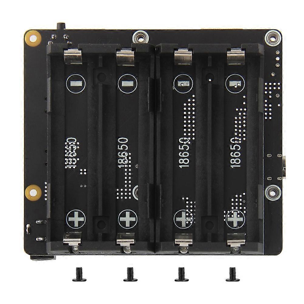UPS for Raspberry Pi 5 UPS Power Management Board Supports 4 18650 Batteries UPS Module for Raspberry Pi 5