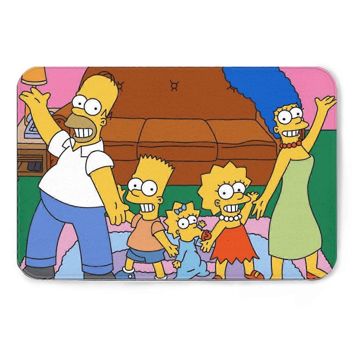 Koberec Simpson Carpet, kúpeľňový koberec, kuchynský koberec, chlapci, dievčatá, deti, detská spálňa, bytové dekorácie, detská izba, vnútorný koberec - 50*80