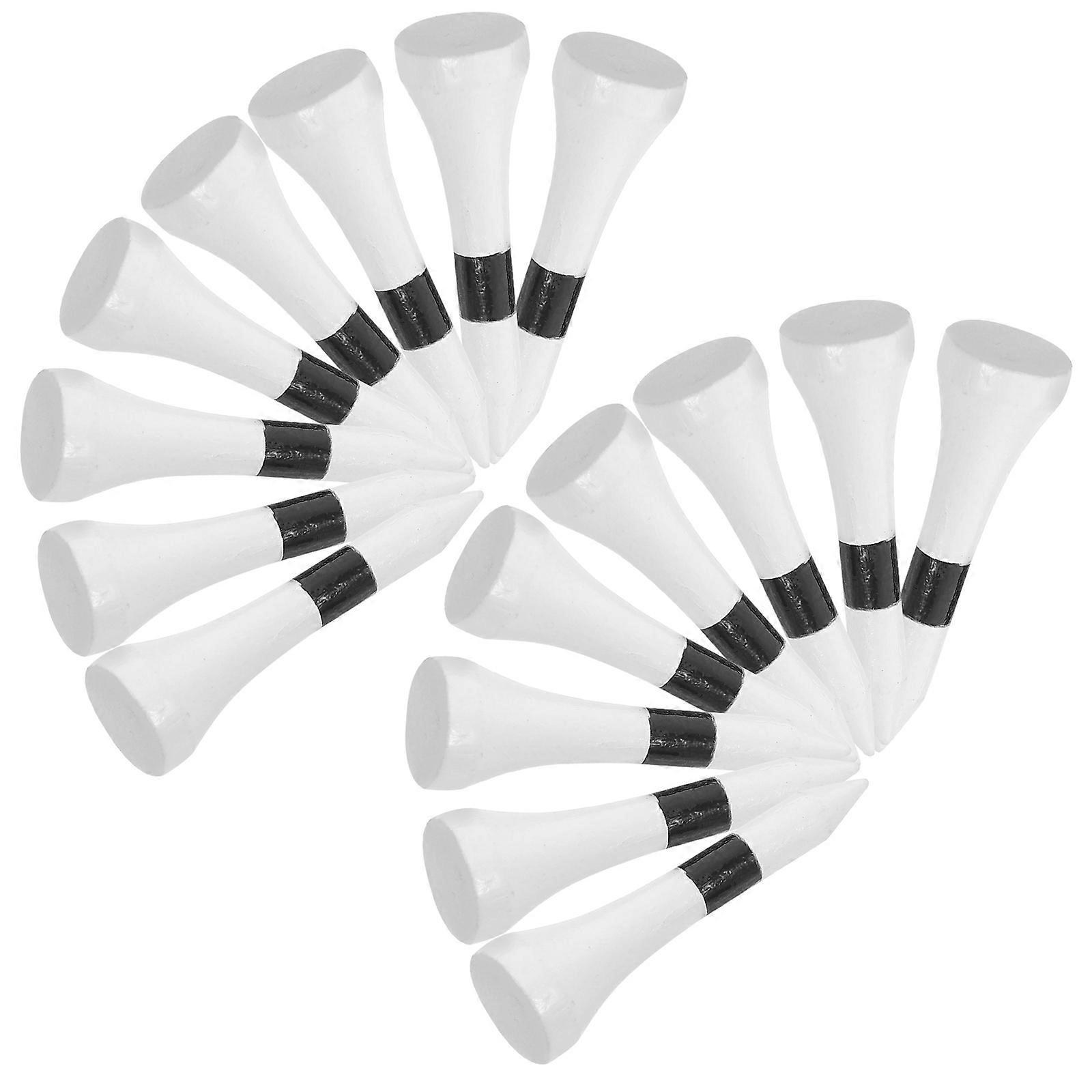 Wood Golf Tees for Driving Range Practice 50Pcs Pack