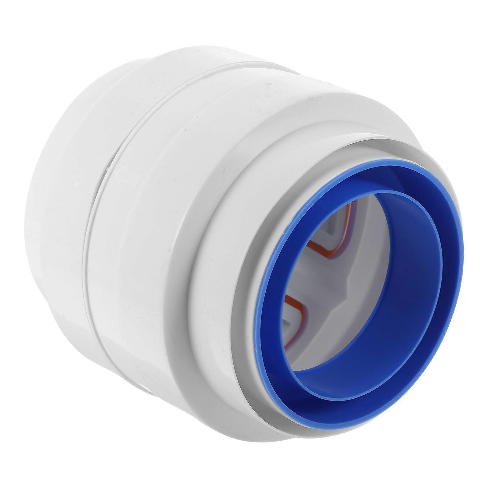 Backdraft Damper Dual Flap Check Valve For Range Hood Airflow Control 1Pack