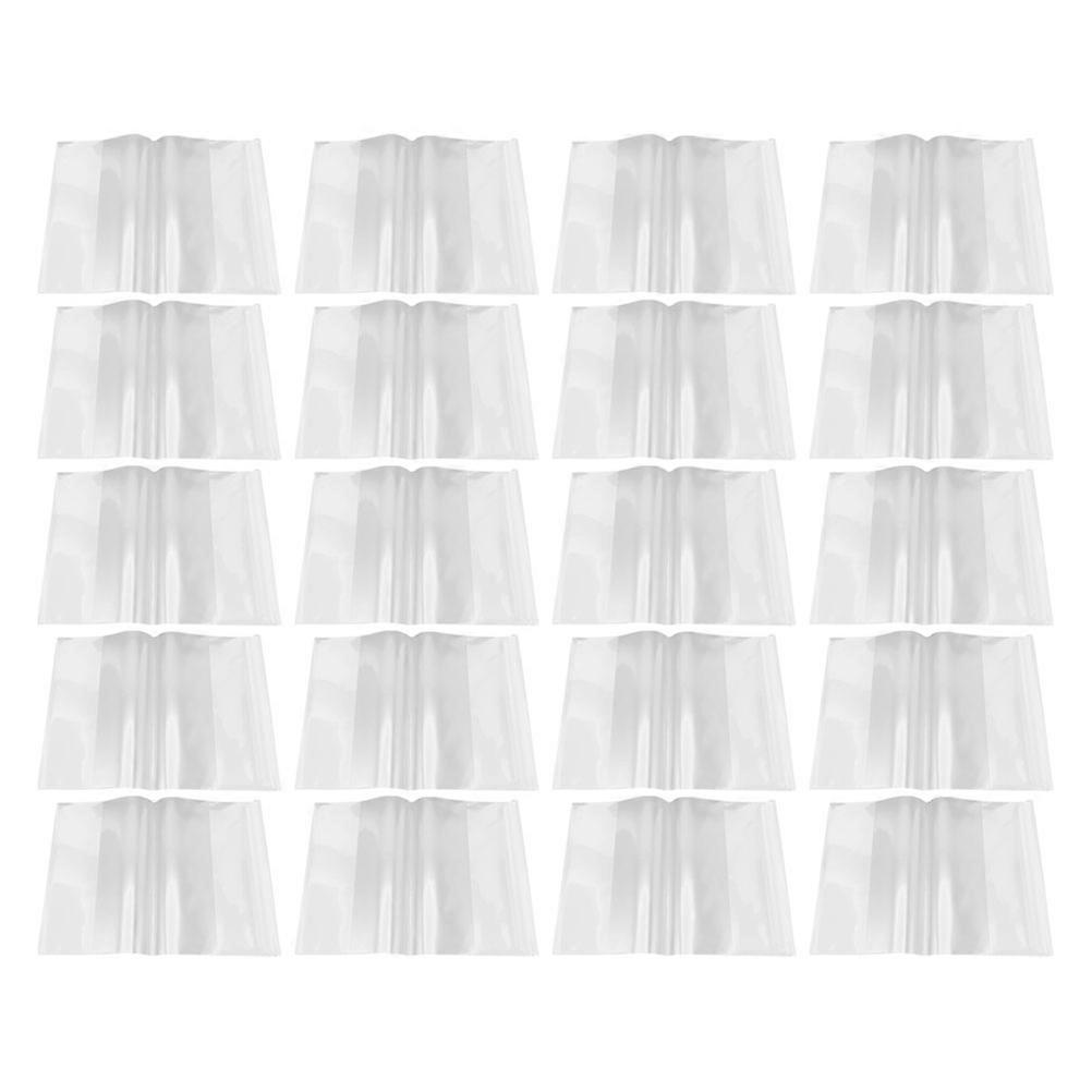 MLINS 20pcs Book Protector Covers for Clear Plastic Textbook Covers