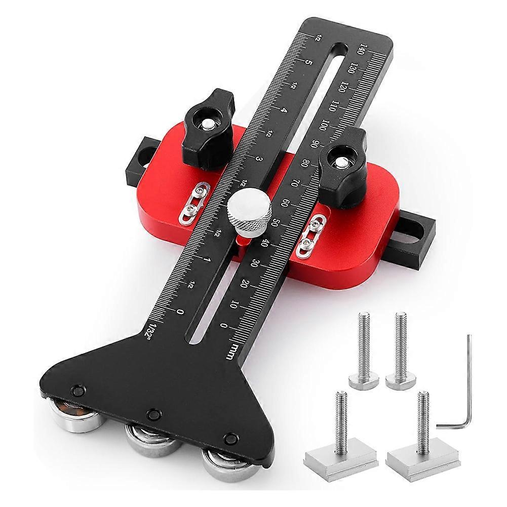 3-Pulleys Thin Rip Jig, Thin Rip Table Saw Jig Table Saw Jig Guide Woodworking Tools Fast Thin Ripping Guide