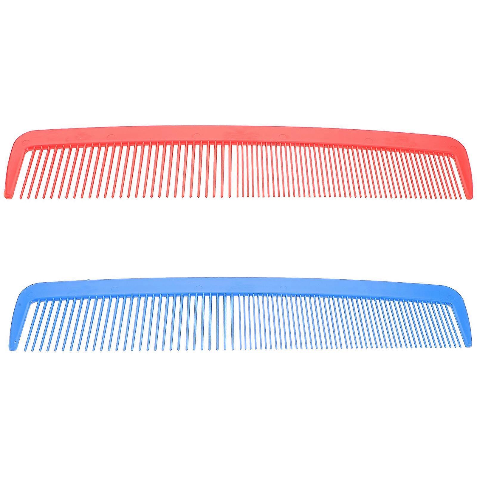Giant Comb 2Pcs Prop For Festivals Oversized Costume Accessory