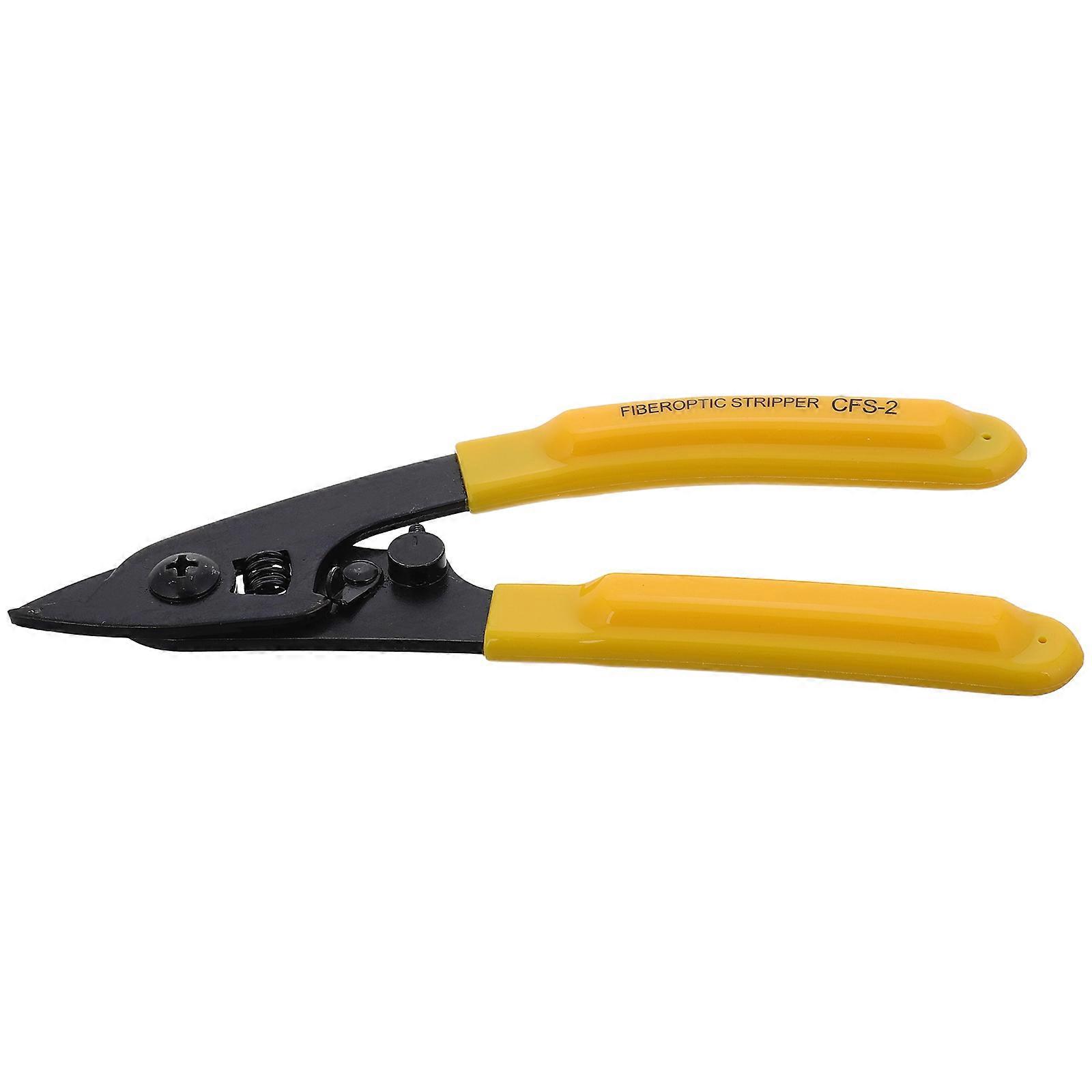 Fiber Wire Stripper Durable Stripping Pliers for Home and Industry